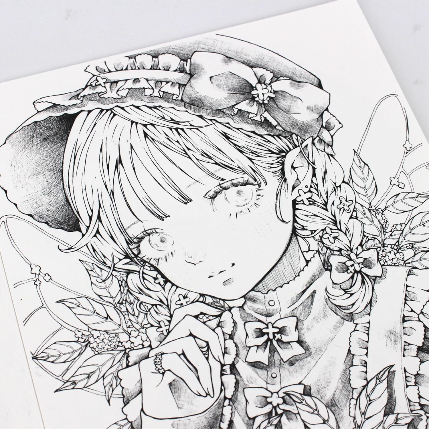 作家さんコラボ塗り絵 とあるお茶様 | 画材用品のオリオン最新情報